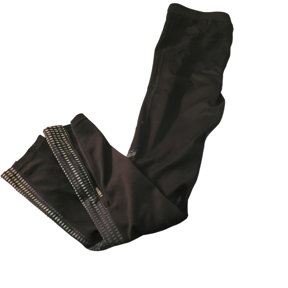 New Balance Black Leggings M - Picture 2 of 4